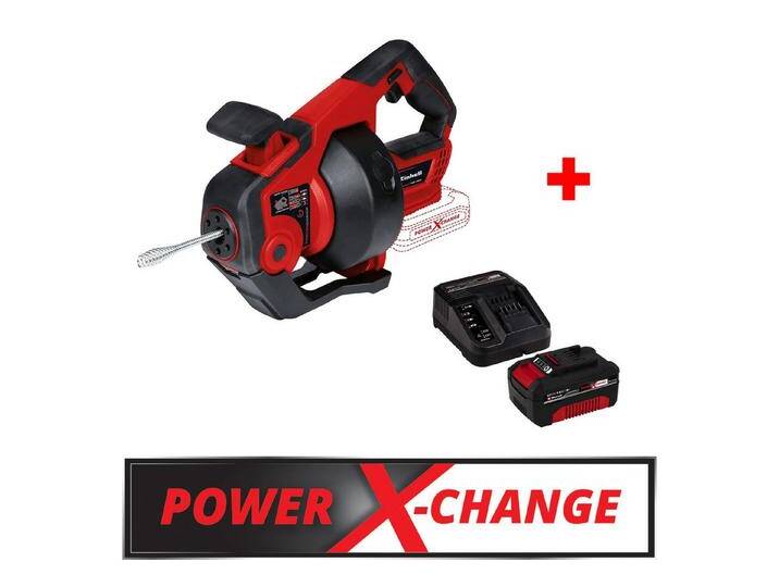 Einhell Druckluftgeräte-Set Akku-Rohrreiniger TE-DA 18/760 Li Solo 16-55 mm + Starterkit 4 Ah Einhell Druckluftgeräte-Set Akku-Rohrreiniger TE-DA 18/760 Li Solo 16-55 mm + Starterkit 4 Ah von Einhell