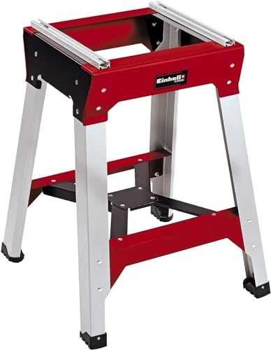 Original Einhell Sägen-Untergestell E-Stand (Untergestell für Kappsägen, stabiler Stand durch X-Verstrebung, höhenverstellbarer Standfuß, robuste Stahl-Konstruktion) von Einhell