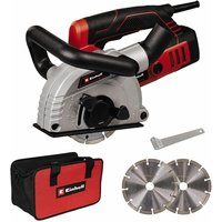 Einhell - Mauernutfräse te-ma 1500 (1.500 Watt, stufenlose Frästiefeneinstellung, flexible Schnittbreiteneinstellung, Softstart, inkl. Tasche + 2 von Einhell