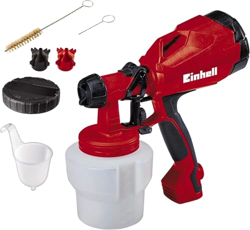 Einhell elektrisches Farbsprühsystem TC-SY 500 P (500 W, für kleine und mittelgroße Arbeitsflächen für Lacke und Lasuren, Farbmengenregulierung) Einhell elektrisches Farbsprühsystem TC-SY 500 P (500 W, für kleine und mittelgroße Arbeitsflächen für Lacke und Lasuren, Farbmengenregulierung) von Einhell