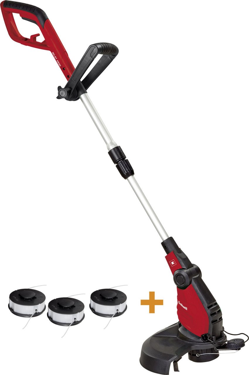 Einhell Elektro-Rasentrimmer GC-ET 4530 30 cm Schnittkreis mit 3 Spulen von Einhell