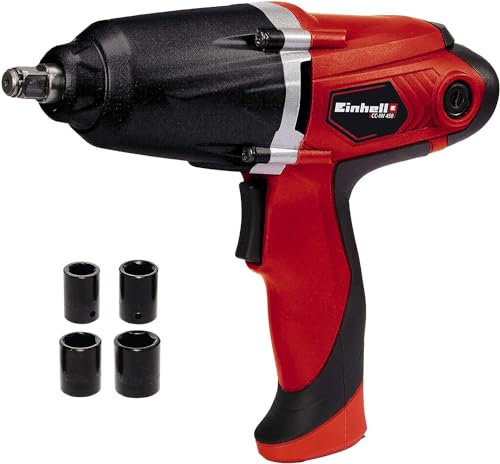 Einhell Elektro-Schlagschrauber CC-IW 450 (450 W, 300 Nm, Wippschalter Rechts-/Linkslauf, inkl. Stecknüsse 17, 19, 21 und 22 mm) von Einhell