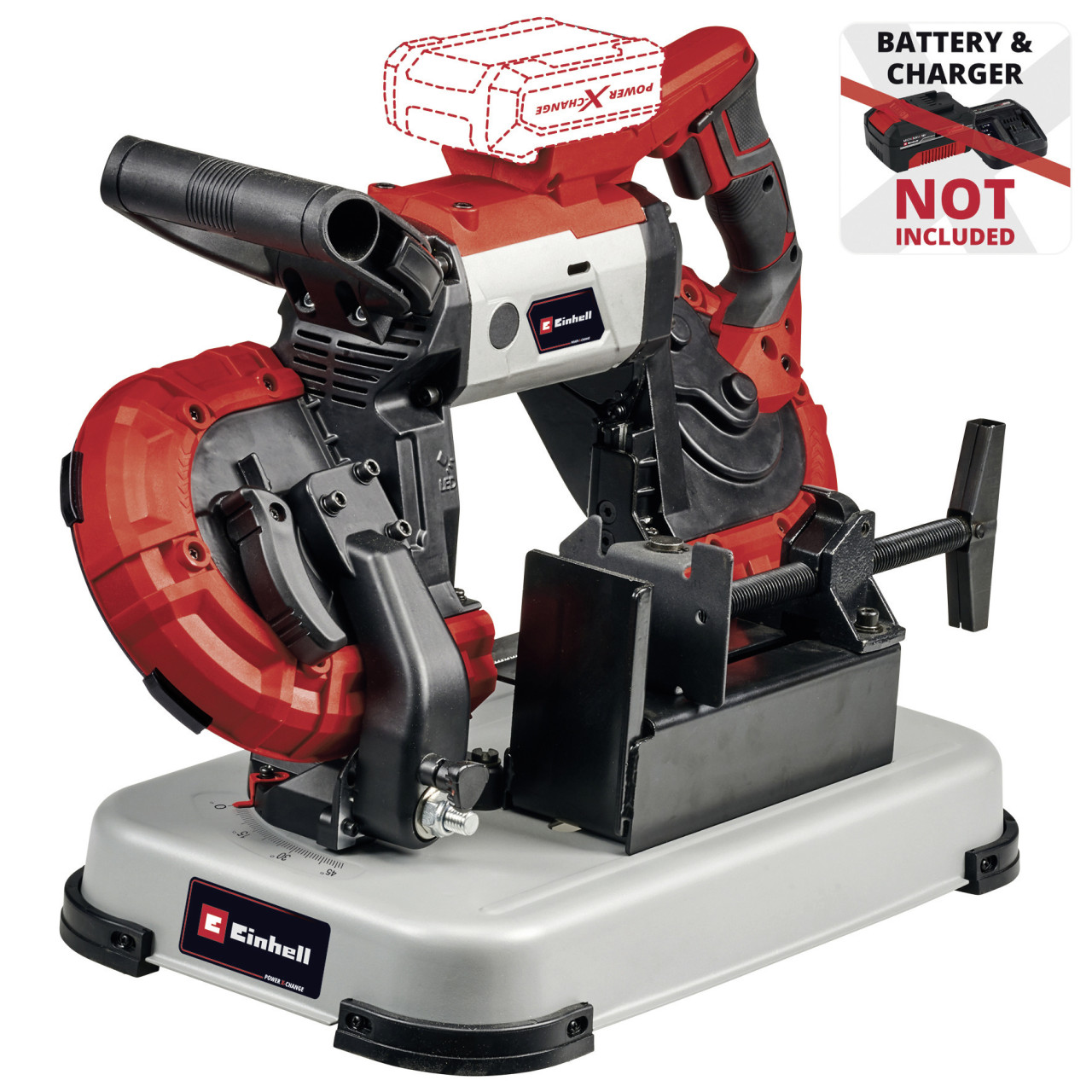 Einhell Expert Akku-Bandsäge TE-MB 18/127 U Li Solo 18 V von Einhell