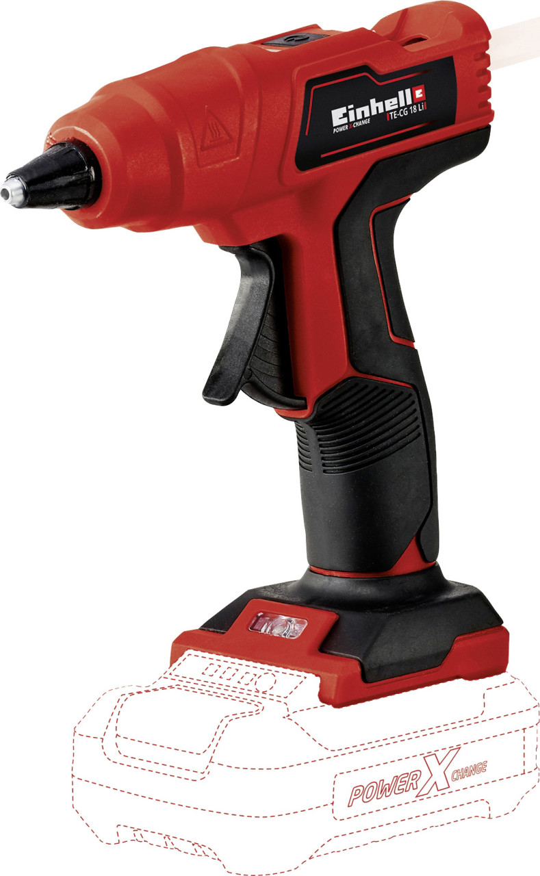 Einhell Expert Akku-Heißklebepistole TE-CG 18 Li Solo 18 V von Einhell