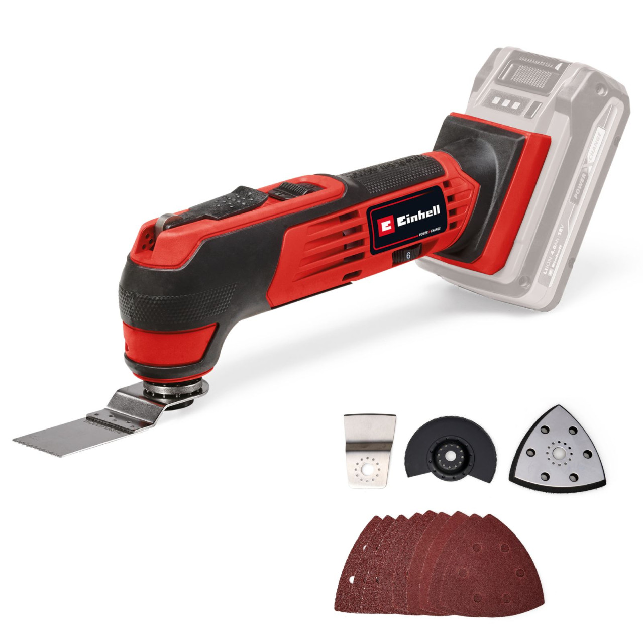 Einhell Expert Akku-Multifunktionswerkzeug TE-MG 18/1 Li Solo Einhell Expert Akku-Multifunktionswerkzeug TE-MG 18/1 Li Solo von Einhell