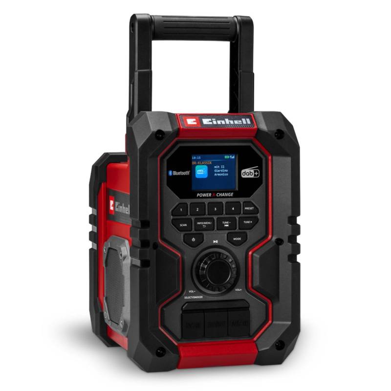 Einhell Expert Baustellenradio Akku-Radio TE-CR 18 Li DAB+/FM/BT Solo von Einhell