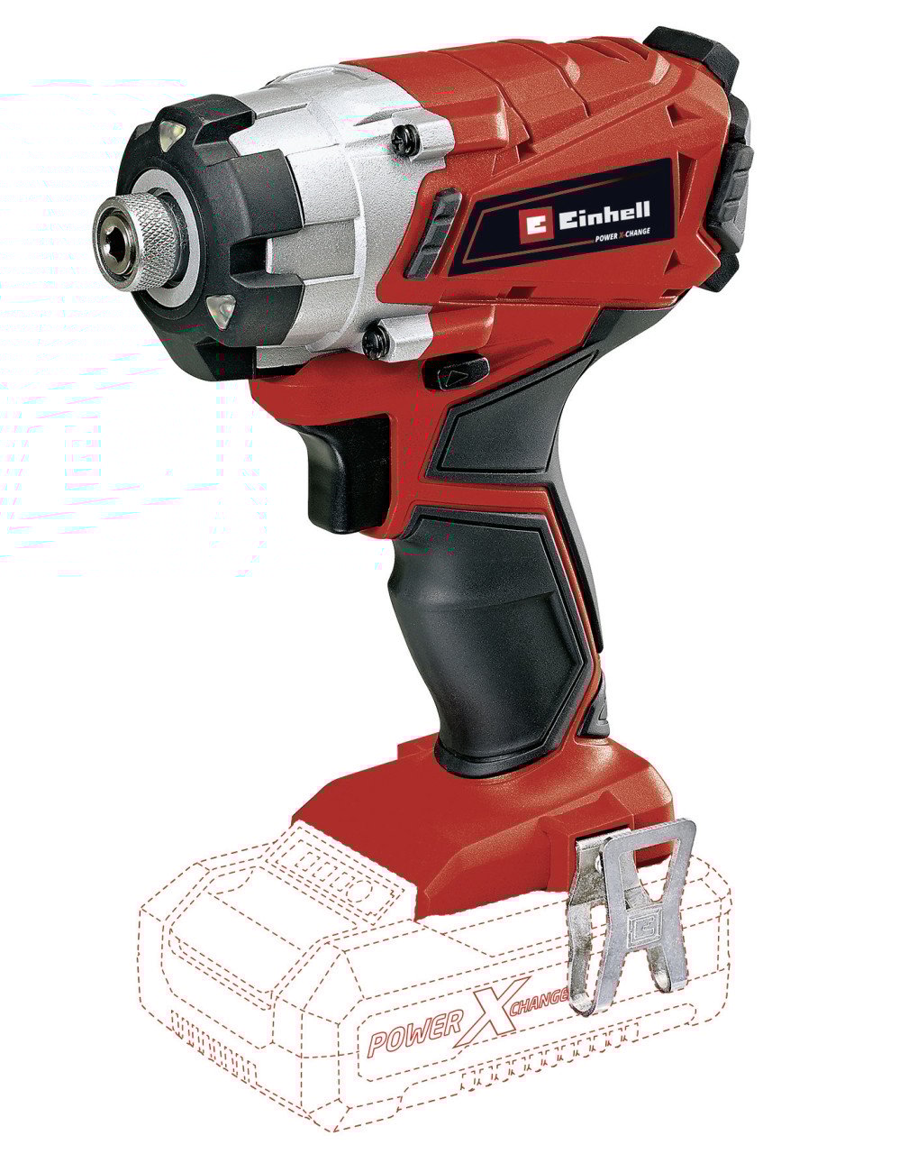 Einhell Expert Akku-Schlagschrauber TE-CI 18/1 Li Solo 18 V von Einhell