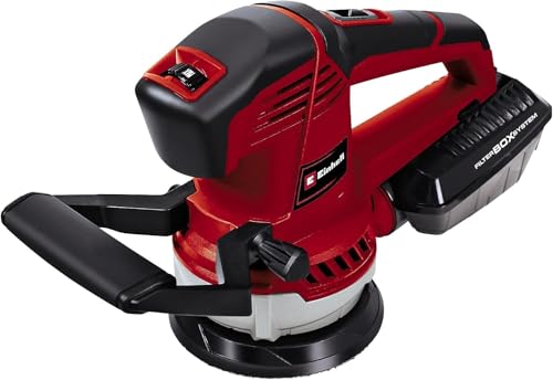 Einhell Exzenterschleifer TE-RS 40 E (400W, 12.000-24.000 1/min Schwingzahl, 125mm Scheiben-ø, aktive Staubabsaugung, Filterbox) Einhell Exzenterschleifer TE-RS 40 E (400W, 12.000-24.000 1/min Schwingzahl, 125mm Scheiben-ø, aktive Staubabsaugung, Filterbox) von Einhell