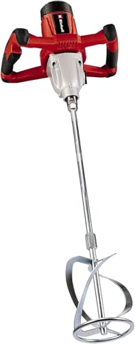 Einhell Farb-Mörtelrührer TC-MX 1400-2 E (1400 W, 0-780 1/min Drehzahl, M14 Rühreraufnahme, Drehzahlelektronik, Aluminium-Getriebegehäuse, inkl. Rührer) von Einhell