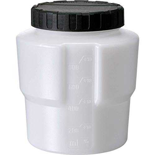 Original Einhell Farbbehälter 800 ml (Farbsprühsystem-Zubehör, 800 ml Volumen, integrierte Skala, inkl. Deckel, einfach zu montieren) von Einhell