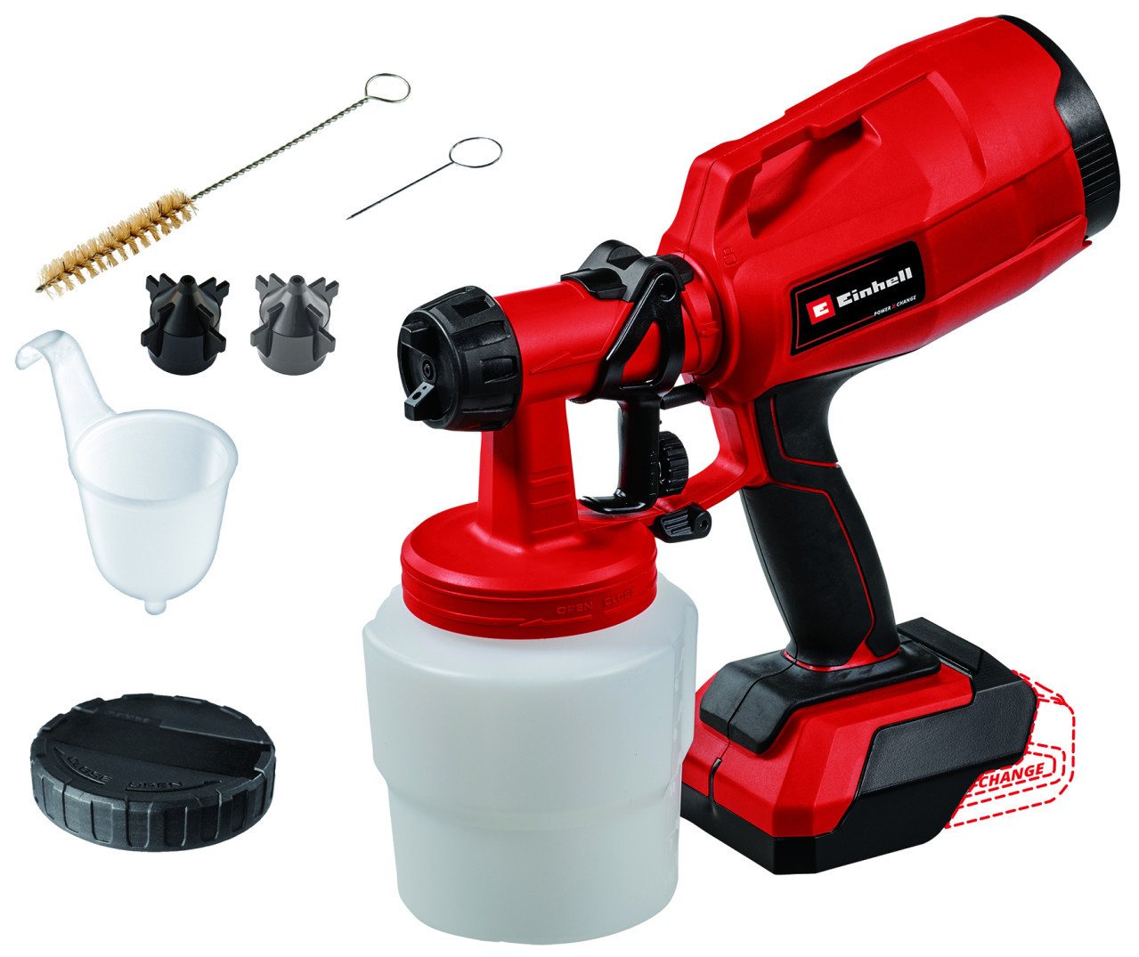 Einhell Farbsprühgerät Einhell Akku-Farbsprühsystem TC-SY 18/60 Li Solo Einhell Farbsprühgerät Einhell Akku-Farbsprühsystem TC-SY 18/60 Li Solo von Einhell