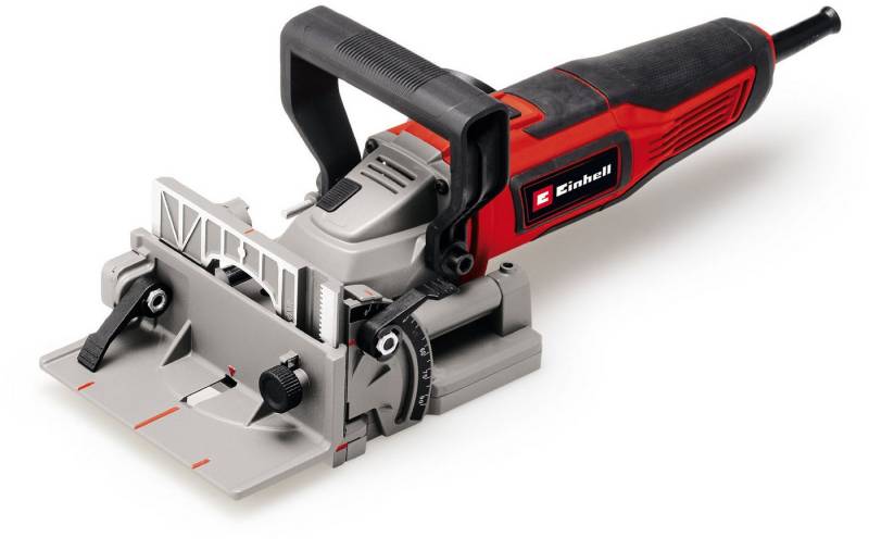 Einhell Flachdübelfräse TE-BJ 900, (Set, 5-tlg), stufenlose Winkeleinstellung bis zu 90° von Einhell