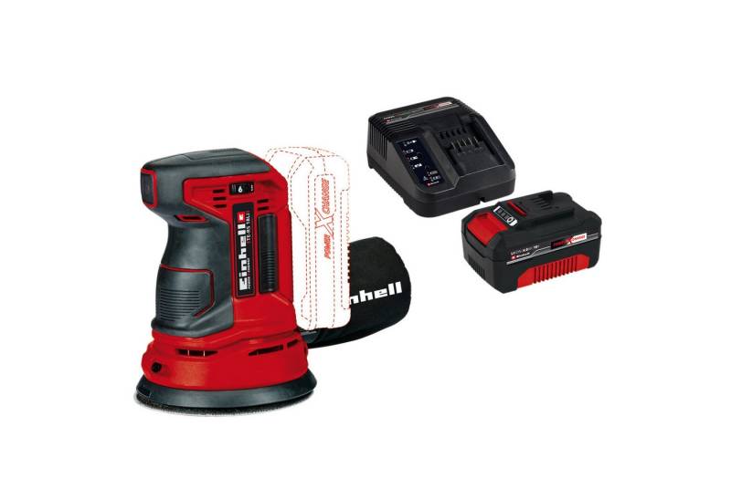 Einhell Akku-Exzenterschleifer EINHELL Akku-Exzenterschleifer TE-RS 18 Li Kit (1x von Einhell