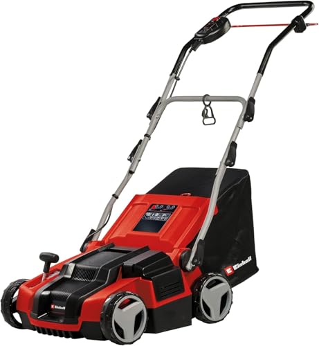 Einhell Elektro-Vertikutierer-Lüfter GE-SA 1435/1 (1,4 kW, 35 cm Arbeitsbreite, 4-stufige Arbeitstiefeneinstellung, 28 L Fangsack) Einhell Elektro-Vertikutierer-Lüfter GE-SA 1435/1 (1,4 kW, 35 cm Arbeitsbreite, 4-stufige Arbeitstiefeneinstellung, 28 L Fangsack) von Einhell