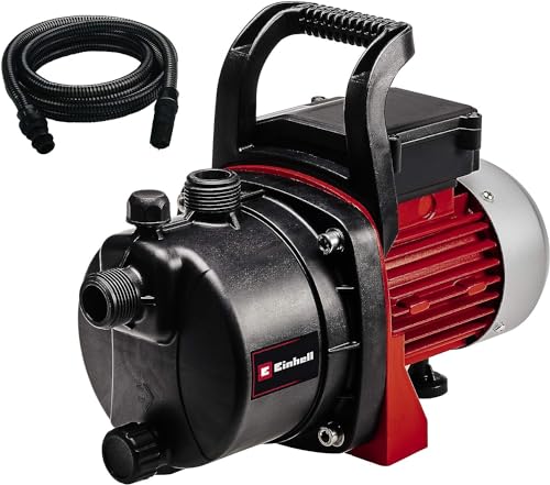 Einhell Gartenpumpe GC-GP 6538 (650 W, 3,6 bar Druck, 3.800 l/h Förderleistung, Wassereinfüllschraube, Wasserablassschraube, Tragegriff) von Einhell