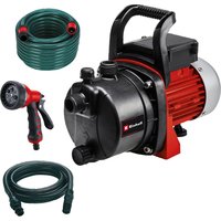 Einhell Gartenpumpe "GC-GP 6538 Set/I", 3.800 l/h max.,mit 4m Saugschlauch, 20m Gartenschlauch, Sprühpistole von Einhell