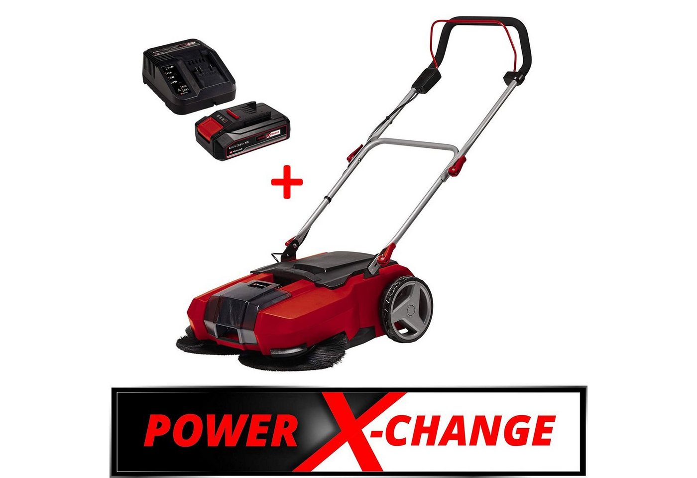 Einhell Handkehrmaschine Einhell Akku Kehrmaschine TE-SW 18/610 Li incl. 18 Volt Starter Kit Einhell Handkehrmaschine Einhell Akku Kehrmaschine TE-SW 18/610 Li incl. 18 Volt Starter Kit von Einhell