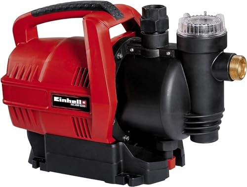 Einhell Hauswasserautomat GC-AW 6333 (630 W, 3,6 bar Druck, 3300 l/h Fördermenge, Vorfilter, Rückschlagventil, autom. Durchflussschalter mit LED-Anzeige) von Einhell