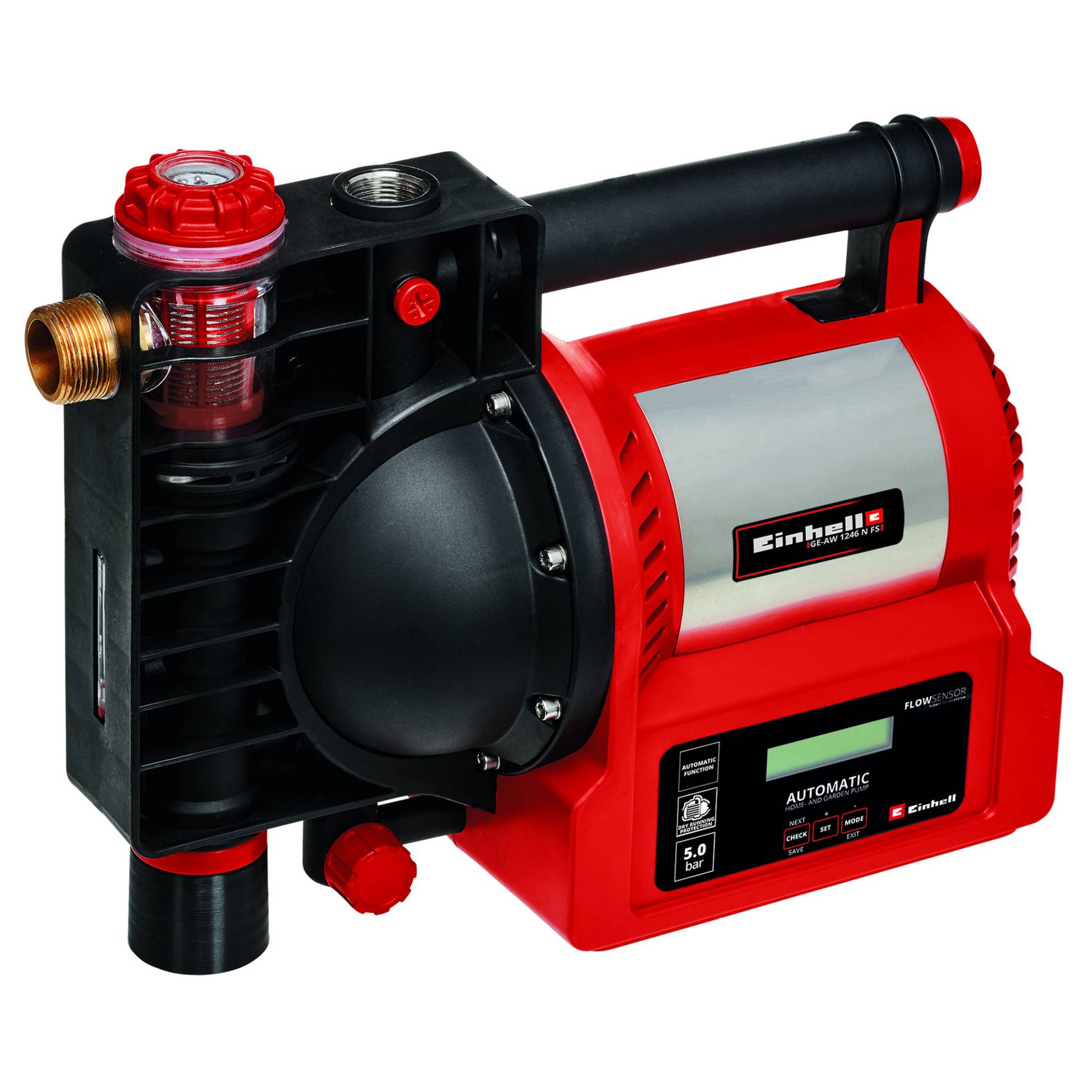 Einhell Hauswasserautomat 'GE-AW 1246 N FS' 1200 W 4600 l/h Einhell Hauswasserautomat 'GE-AW 1246 N FS' 1200 W 4600 l/h von Einhell