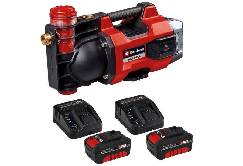 Einhell Akku-Gartenpumpe EINHELL Akku-Gartenpumpe Aquinna 36/38 F LED + 2x Starterset von Einhell