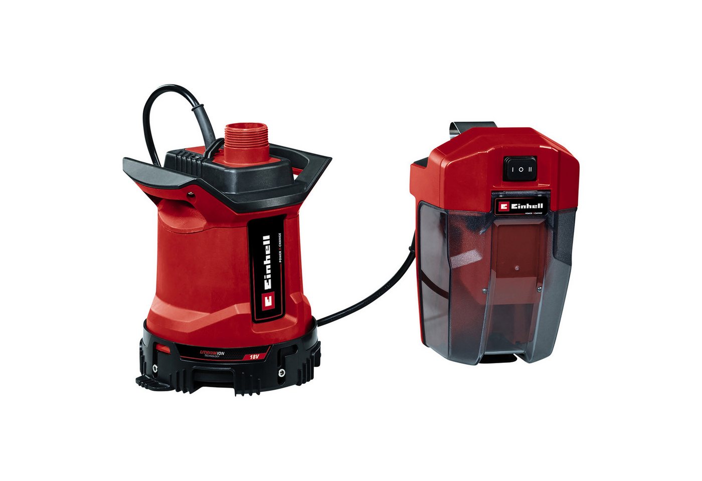 Einhell Schmutzwasser-Tauchpumpe EINHELL Akku-Schmutzwasserpumpe GE-DP 18/25 LL Li-Solo Einhell Schmutzwasser-Tauchpumpe EINHELL Akku-Schmutzwasserpumpe GE-DP 18/25 LL Li-Solo von Einhell