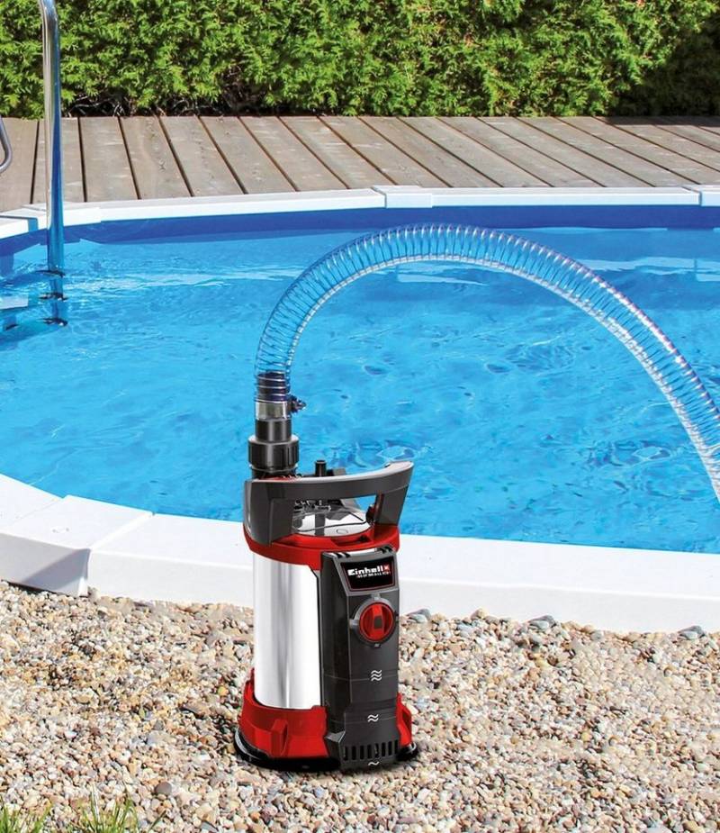 Einhell Klarwasserpumpe GE-SP 4390 N-A LL ECO, 9000 l/h max. Fördermenge von Einhell