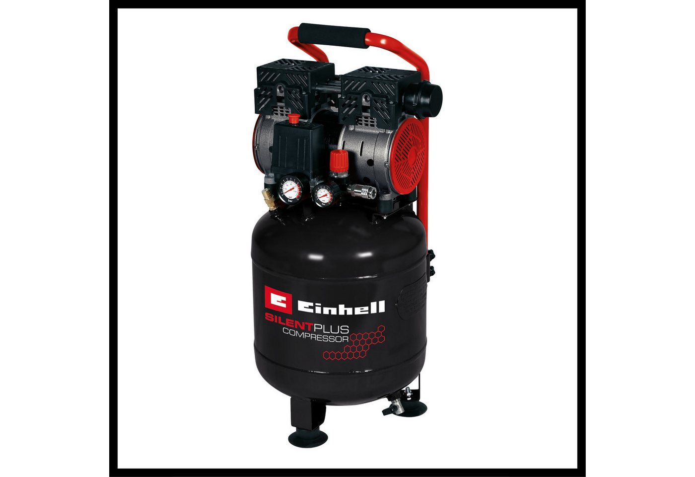 Einhell Kompressor TE-AC 135/24 Silent Plus, 1450 W, max. 8 bar, 24 l von Einhell