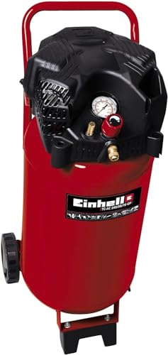 Einhell Kompressor TC-AC 240/50/10 OF (1500 W., max. 10 bar, 50 l-Tank, 240 l/min Ansaugleistung, Motordrehzahl 18000 min^-1, Druckminderer, Manometer, ölfrei) von Einhell