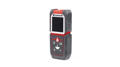Einhell Laser-Distanzmesser TC-LD 50 (bis 50 m, Messreferenz Vorder-, Hinterkante oder Anschlagplatte, Pythagoras- und Absteck-Funktion) von Einhell