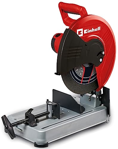 Einhell Metalltrennsäge TC-MC 355/1 (2.200 W, 4.200 min-1 Leerlaufdrehzahl, Softstart, Funkenflugschutz, inkl. Trennscheibe Ø 355 x Ø 25.4 x 2,8 mm) von Einhell