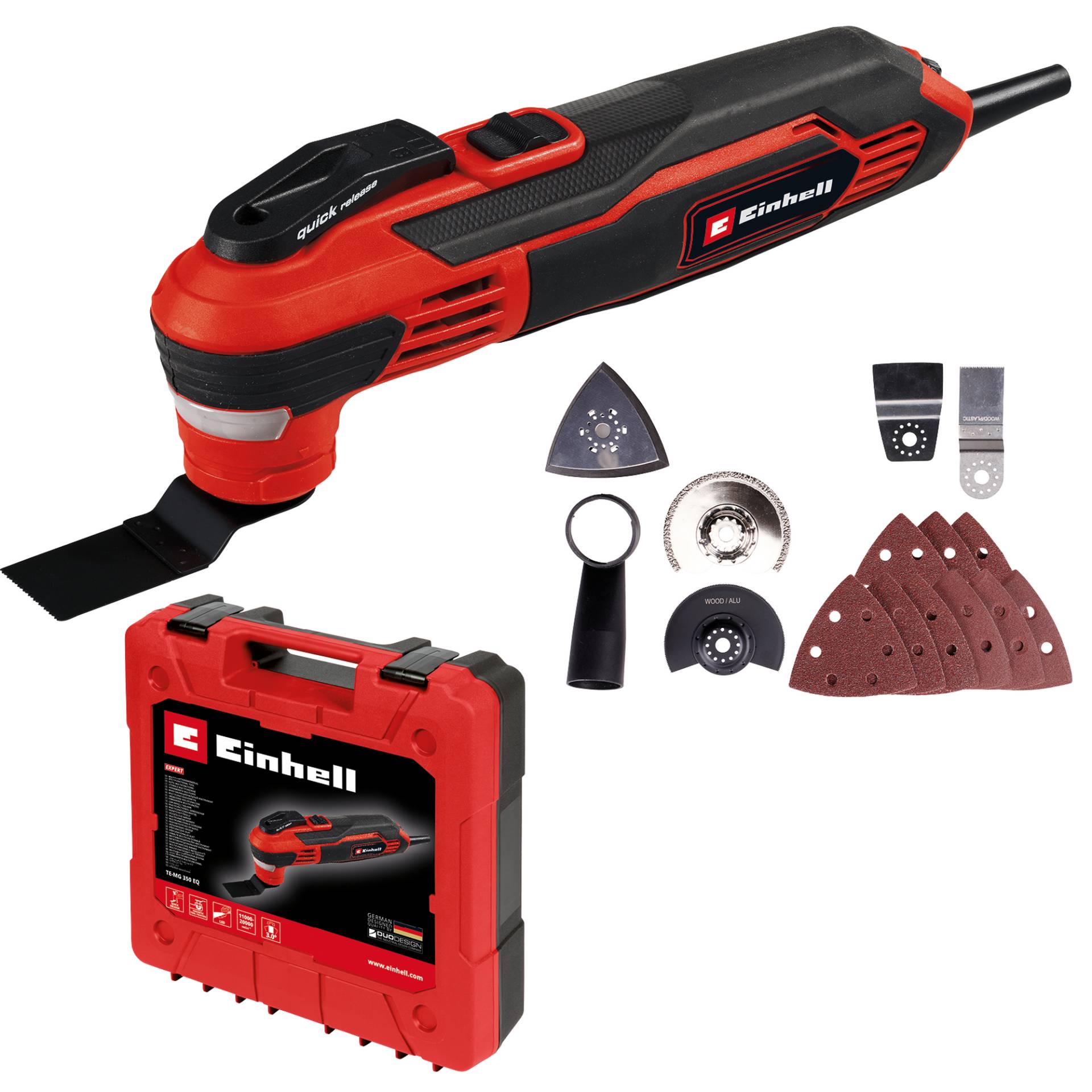 Einhell Multifunktionswerkzeug 'TE-MG 350 EQ' 350 W Einhell Multifunktionswerkzeug 'TE-MG 350 EQ' 350 W von Einhell