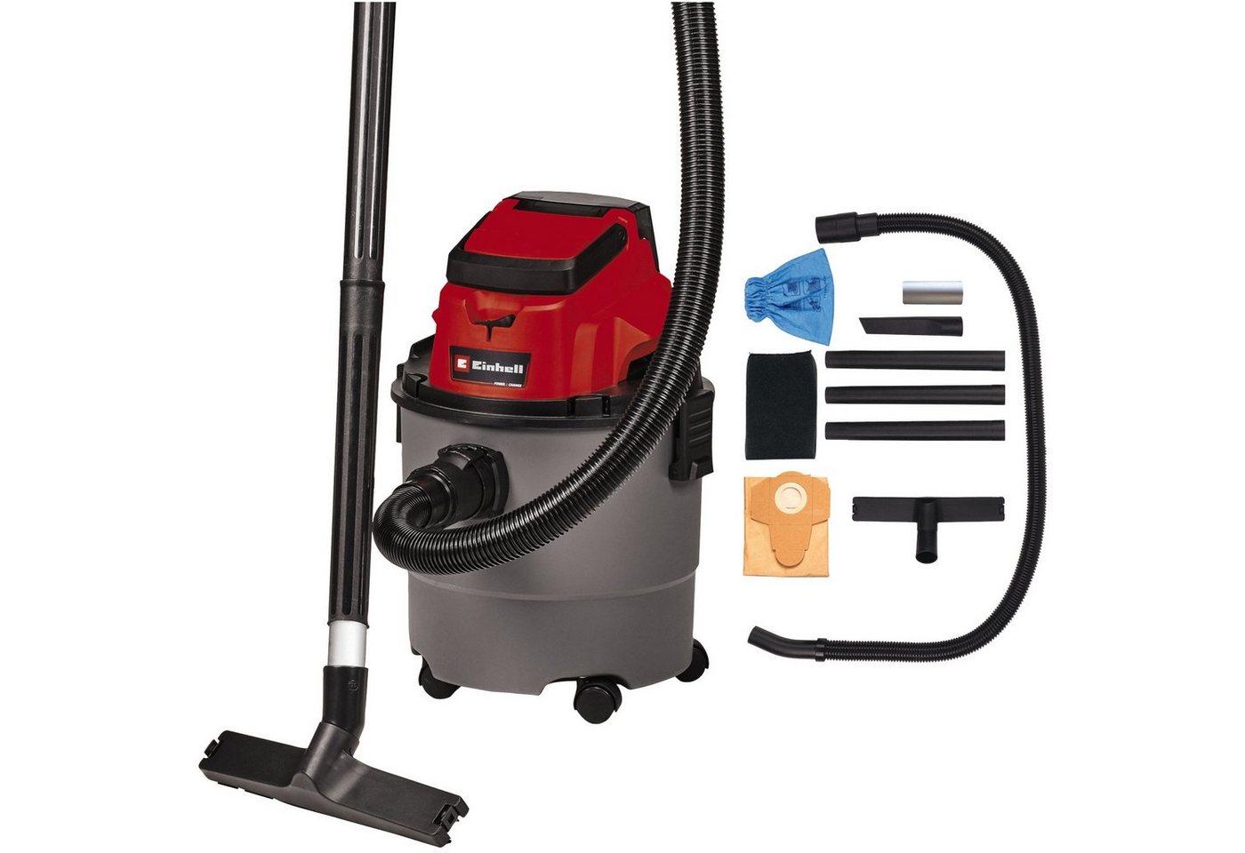 Einhell Bodenstaubsauger EINHELL Akku-Nass-/Trockensauger TC-VC 18/15, Mit Filterbeutel Einhell Bodenstaubsauger EINHELL Akku-Nass-/Trockensauger TC-VC 18/15, Mit Filterbeutel von Einhell