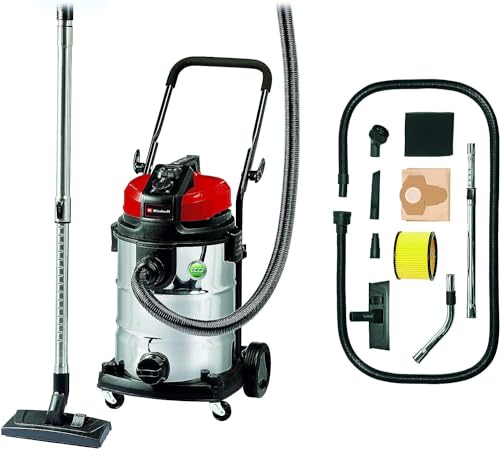 Einhell Nass-Trockensauger TE-VC 2230 SA (ECO-Technologie, 1.150 W, 30l Edelstahlbehälter, Blasanschluss, Fehlluftregler, inkl. Kombidüse Teppich-/Glattboden, Schlauch 3m, Teleskoprohr) Einhell Nass-Trockensauger TE-VC 2230 SA (ECO-Technologie, 1.150 W, 30l Edelstahlbehälter, Blasanschluss, Fehlluftregler, inkl. Kombidüse Teppich-/Glattboden, Schlauch 3m, Teleskoprohr) von Einhell