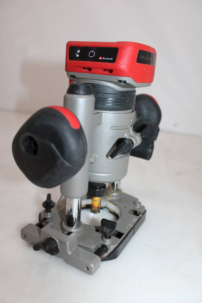 Einhell Oberfräse Fräse Akku Brushless Motor Power X Change Siehe Text/Foto B-Ware von Einhell