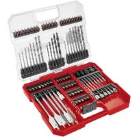 Einhell - Original xl-case 95-tlg. Bit- und Bohrer-Set (Bits, diverse Bohrer, Schnellwechselbithalter, Steckschlüssel, Senker, Bohrstopper, von Einhell