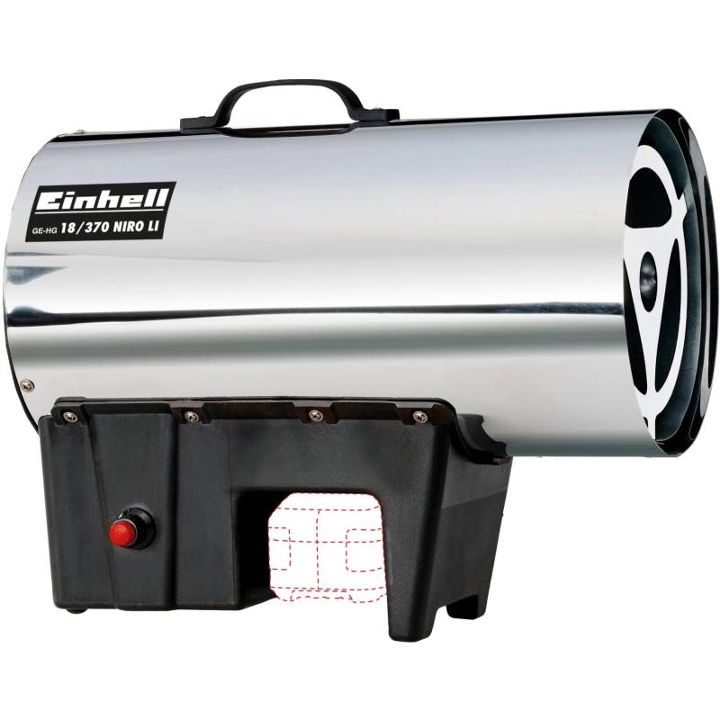 Einhell Power X-Change Akku-Heißluftgenerator GE-HG 18/370 Niro Li-Solo von Einhell
