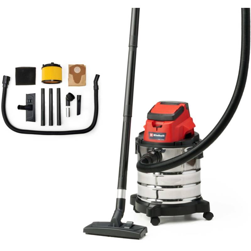 Einhell Power X-Change Akku-Nass-Trockensauger TC-VC 18/20 Li Solo von Einhell