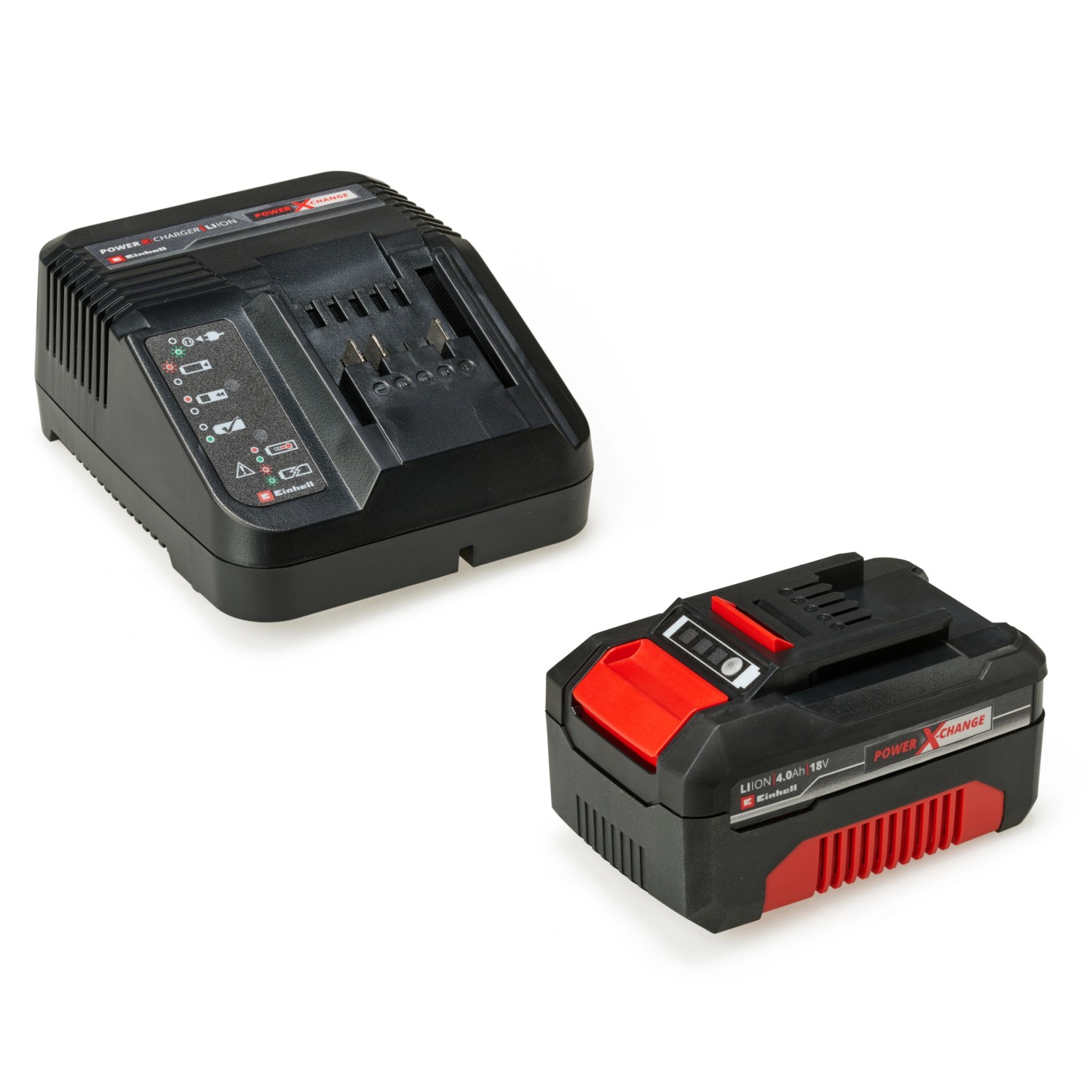 Einhell Power X-Change Starter-Kit mit Akku und Ladegerät 18 V 4 Ah Einhell Power X-Change Starter-Kit mit Akku und Ladegerät 18 V 4 Ah von Einhell