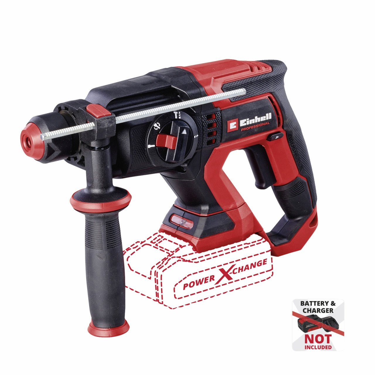 Einhell Professional Akku-Bohrhammer TP-HD 18/22 D Li BL Solo von Einhell