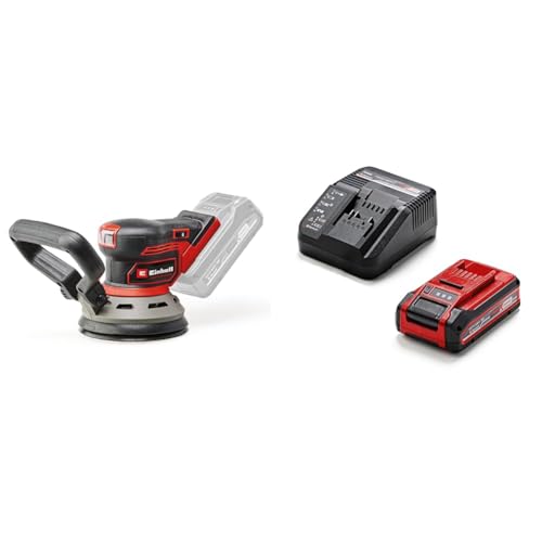 Einhell Professional Akku-Exzenterschleifer TP-RS 18/32 Li BL Power X-Change (18 V, Brushless, 3,2 mm Schwingkreis, 125 mm Schleifteller, inkl. Schleifpapier, 3,0 Ah Plus Akku und Ladegerät) von Einhell