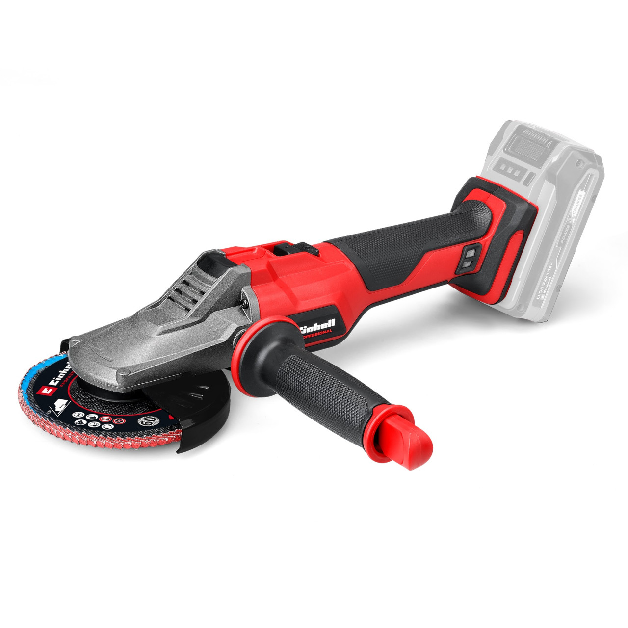 Einhell Professional Akku-Flachkopf-Winkelschleifer TP-AG 18/125 F Li BL Solo Einhell Professional Akku-Flachkopf-Winkelschleifer TP-AG 18/125 F Li BL Solo von Einhell