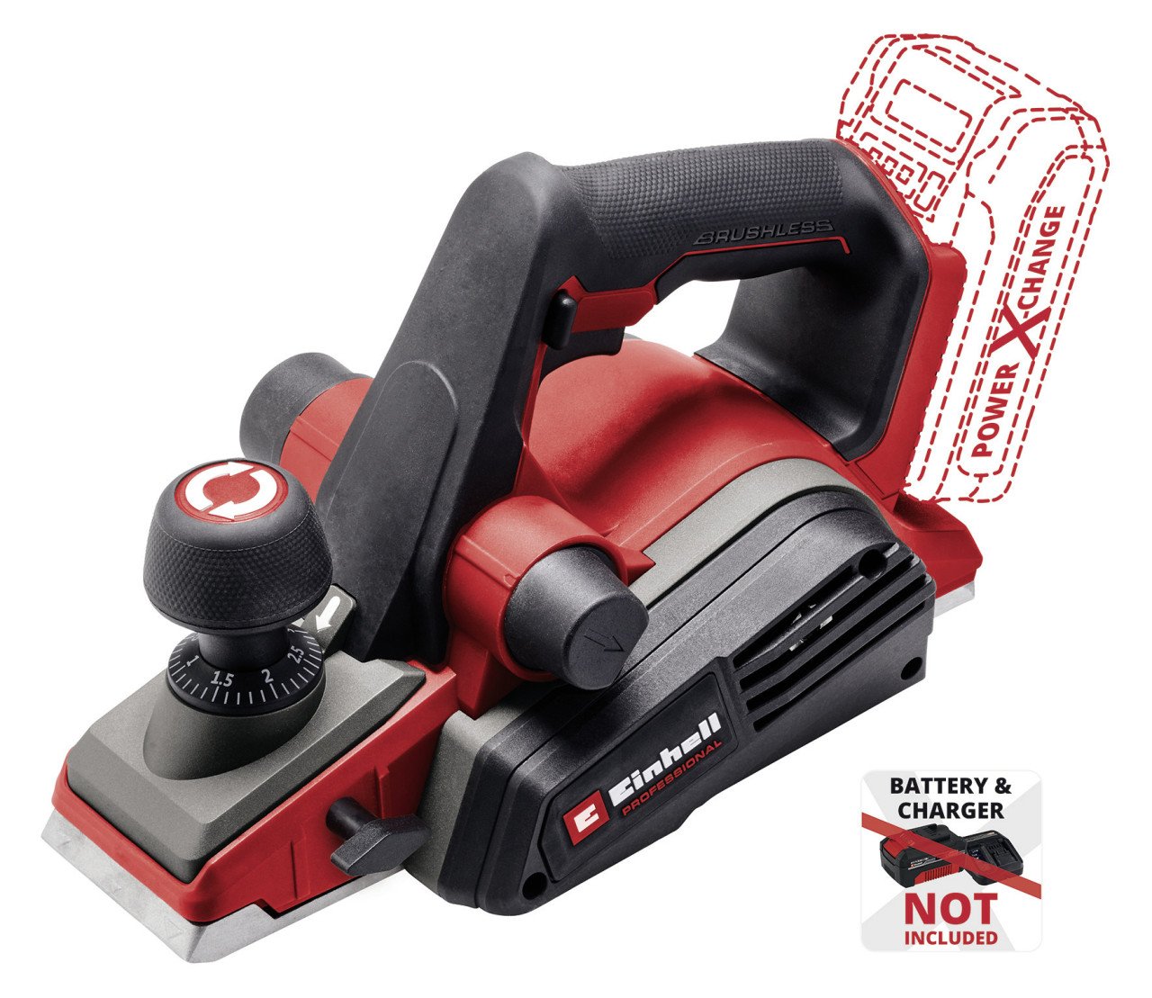 Einhell Professional Akku-Hobel TP-PL 18/3 Li BL Solo von Einhell