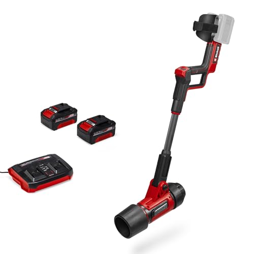 Einhell Professional Akku-Laubbläser GP-LB 36/270 Li E BL Power X-Change (36 V, 270 km/h Luftgeschwindigkeit, Drehzahlregulierung, Blasaufsatz, inkl. 2X 4,0 Ah Akku & Twincharger) von Einhell