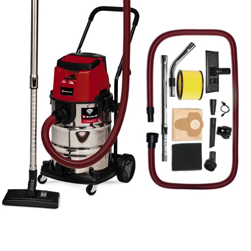 Einhell Professional Akku-Nass-Trockensauger TP-VC 36/30 S Auto Solo 36 V von Einhell