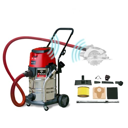 Einhell Professional Akku-Nass-Trockensauger TP-VC 36/30 S Auto-Solo Power X-Change (Li-Ion, 36 V, Auto-Start Konnektivitätsfunktion, ECO-/BOOST-Funktion, ohne Akku & Ladegerät) von Einhell