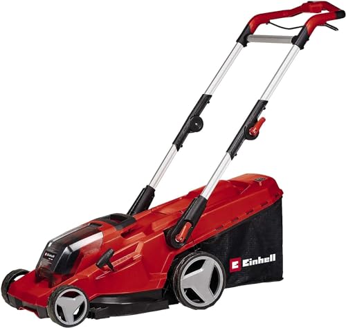 Einhell Professional Akku-Rasenmäher GP-CM 36/41 Li Kit Power X-Change (36 V, 41 cm Schnittbreite, bis 500 m², Brushless, 50L Fangkorb, inkl. 2x 4,0 Ah Akku + Ladegerät) von Einhell