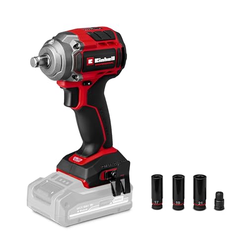 Einhell Professional Akku-Schlagschrauber TP-CW 18/350-C Li BL-Solo Power X-Change (18 V, 350 Nm Drehmoment, 600 Nm Lösemoment, Brushless, Außenvierkant-Aufnahme, ohne Akku) von Einhell