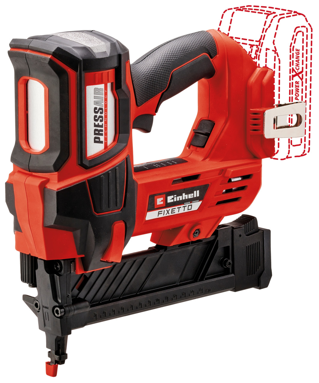 Einhell Professional Akku-Tacker FIXETTO 18/38 Solo 18 V von Einhell