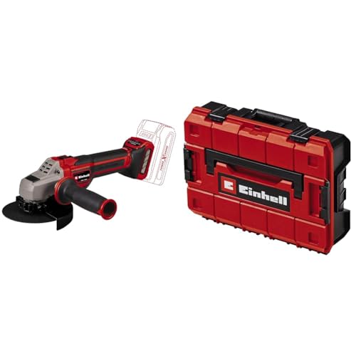 Einhell Professional Akku-Winkelschleifer TP-AG 18/125 CE Q Li Power X-Change (18V, Ø 125 mm, 33 mm Schnitttiefe, Brushless, Konstantelektronik, ohne Trennscheibe, ohne Akku, inkl. Koffer) von Einhell