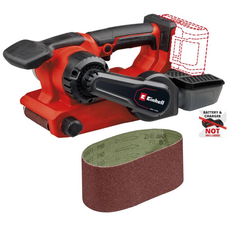 Einhell Professional Akku-Bandschleifer TP-BS 18/457 Li BL Solo von Einhell